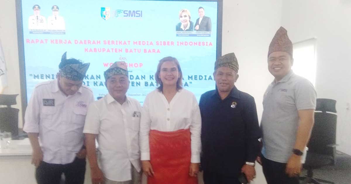 SMSI Batu Bara Ajak Media Siber Bekerja Sama
