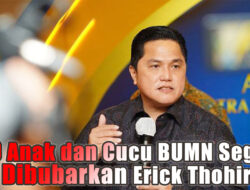 600 Anak dan Cucu BUMN Segera Dibubarkan Erick Thohir