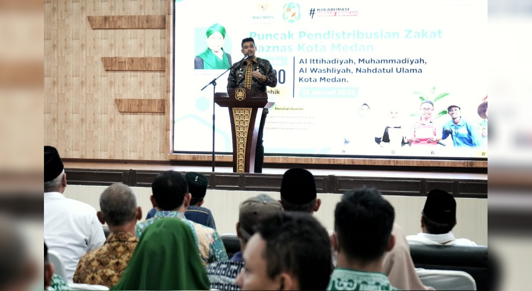 Wali Kota Medan Minta Warga Tak Ragu Bayar Zakat Melalui Baznas