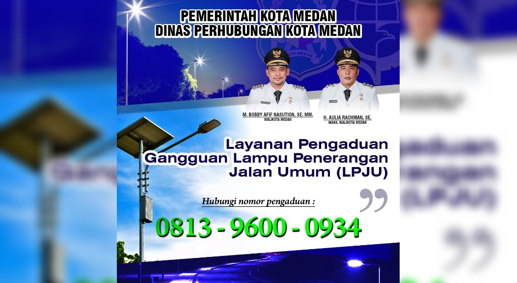 Dishub Medan Terima 300 Pengaduan Gangguan LPJU