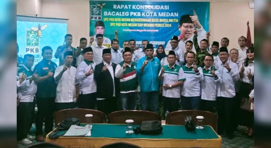 PKB Kota Medan Laksanakan Rapat Konsolidasi Bacaleg