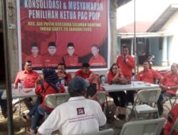 Irawansyah Ketua PDIP Air Putih Terpilih