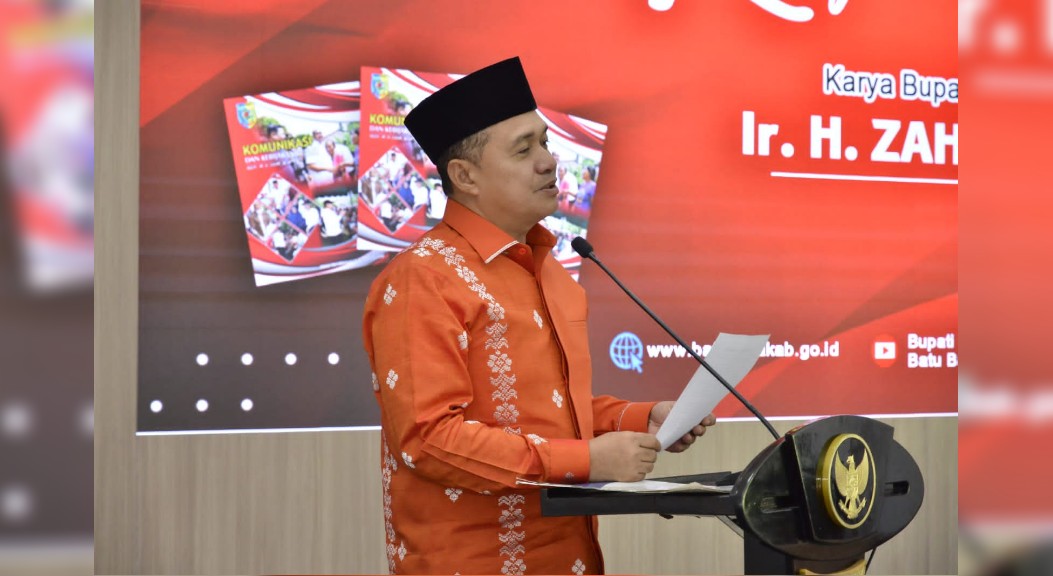 Bupati Batu Bara Luncurkan Buku Komunikasi & Kebijakan Publik