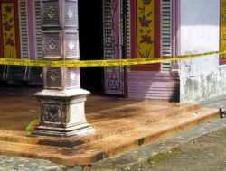 Rumah Kades Tanjung Gunung Di-molotov OTK