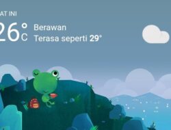 Cuaca Hari Ini, Jumat 27 Januari 2023, Diperkirakan Medan Hujan Ringan