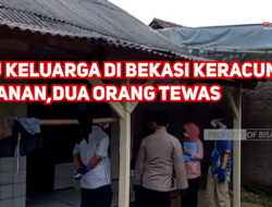 Satu Keluarga di Bekasi Keracunan Makanan, Dua Orang Meninggal