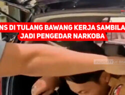 PNS di Tulang Bawang Kerja Sambilan Jadi Pengedar Narkoba