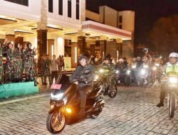 Gubernur Edy Pantau Pengamanan Tahun Baru Pakai Sepeda Motor
