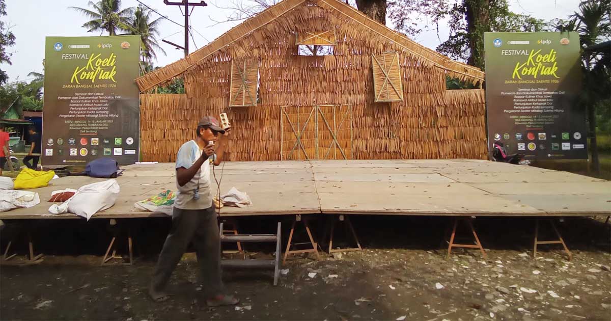 Festival Koeli Kontrak Diproyeksikan, Dibuka Musa Rajek Shah