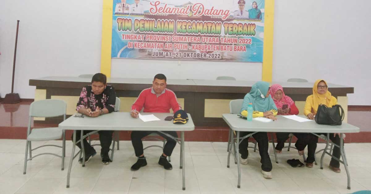 Camat Air Putih Gelar Rakor Perdana 2023