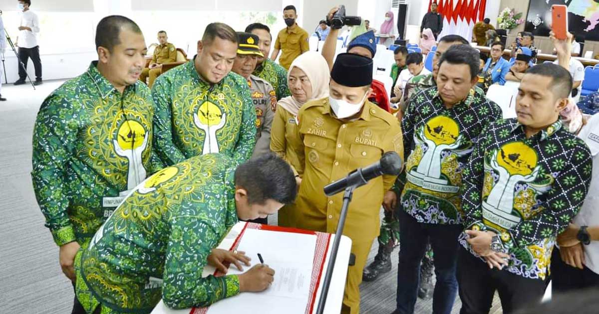 Bupati Minta HIPMI Batu Bara Terus Bersinergi Dengan Pemerintah