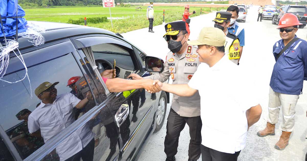 Kapolda Sumut Tinjau Arus Balik Nataru