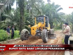 Jalan Penghubung Antar Desa, Bupati Batu Bara Lakukan Perawatan | Info Bisanews