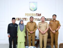 Wakili Indonesia Di MTQ Internasional Qatar, Erin Pamitan Ke Bupati Sergai