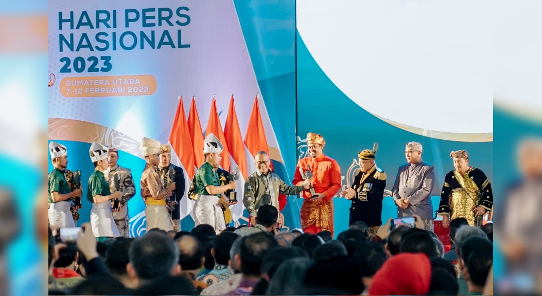 Wali Kota Medan Terima Penghargaan Anugerah Kebudayaan PWI