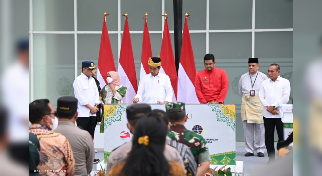 Resmikan Dua Terminal di Sumut, Presiden Jokowi Minta Masyarakat Budayakan Kebiasaan Ini