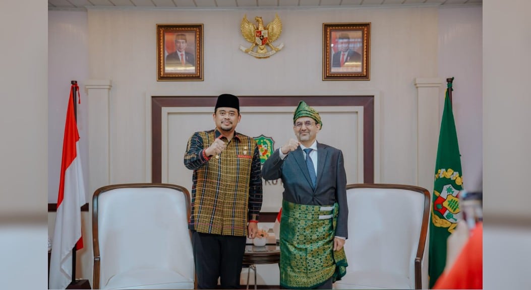 Dubes Pakistan Tawarkan Pemko Medan Kerja Sama Bidang Industri