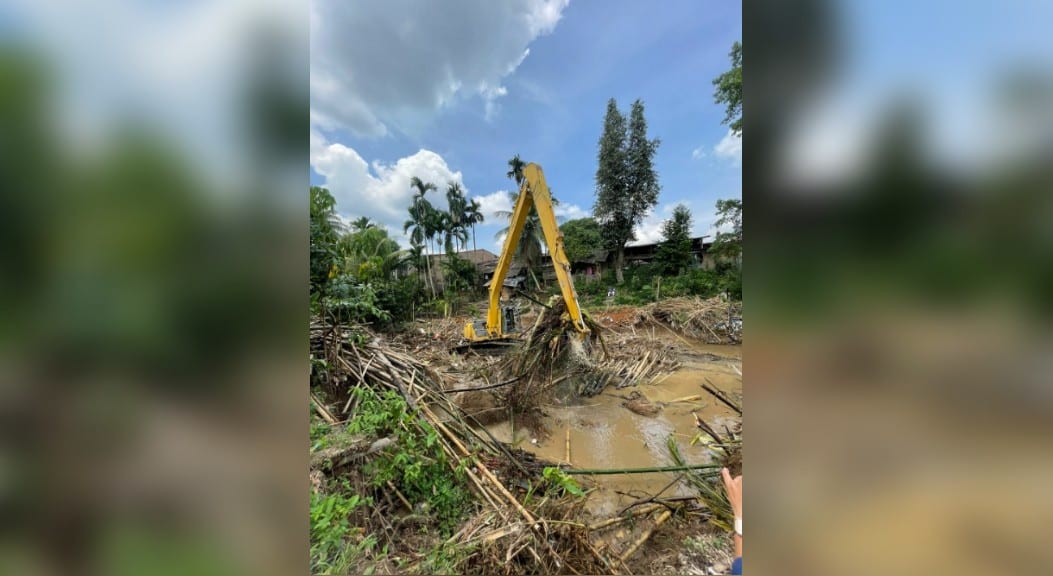 Setelah Dilanda Longsoran Rumpun Bambu, Kini Sungai Bekala Telah Bersih, Ini Yang Membersihkannya