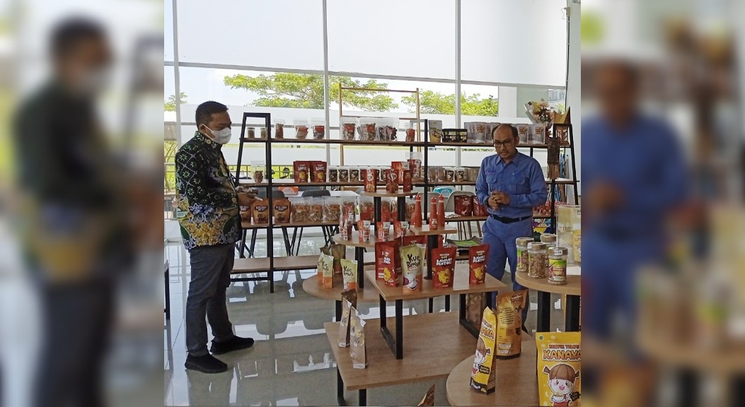 Wujudkan UMKM Naik Kelas, HIPMI Batu Bara Silaturahmi Ke Pojok UKM Inalum