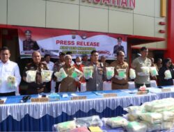 Polres Asahan Amankan 50 Kg Sabu Berikut Satu Tersangkanya
