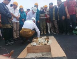 Peletakan Batu Pertama Pembangunan Kantor Bupati Batu Bara Disaksikan Ribuan Masyarakat