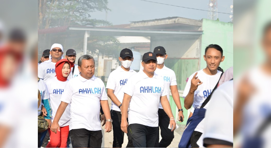 Bupati Batu Bara Ikuti Jalan Sehat 25 Tahun Kementerian BUMN