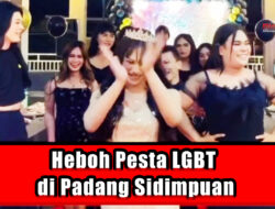 Heboh Pesta LGBT di Padang Sidimpuan