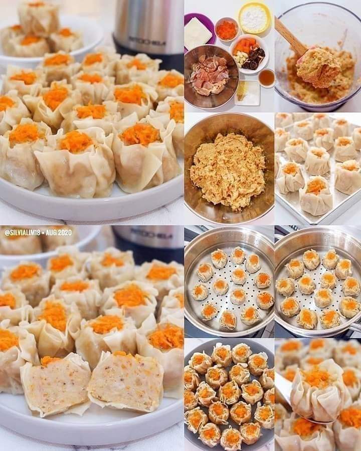 Hmm, Lezatnya Sarapan Pagi dengan Dimsum Siomay Ayam Nan Lezat