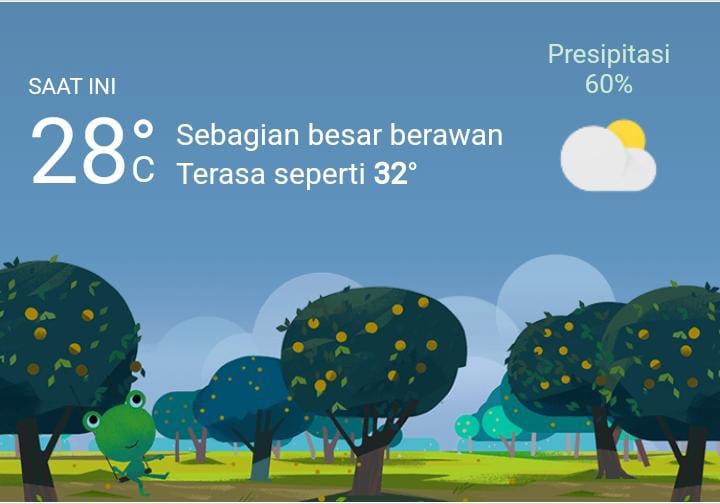 Cuaca Hari Ini, Rabu 8 Februari 2023, Medan Hujan Sedang di Siang Hari