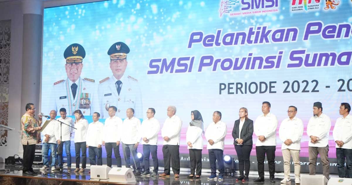 Pemko Medan Apresiasi Pelantikan Pengurus SMSI Sumut