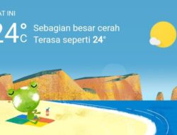 Cuaca Hari Ini, Selasa 21 Februari 2023, Medan Hujan Ringan dari Siang Hingga Sore