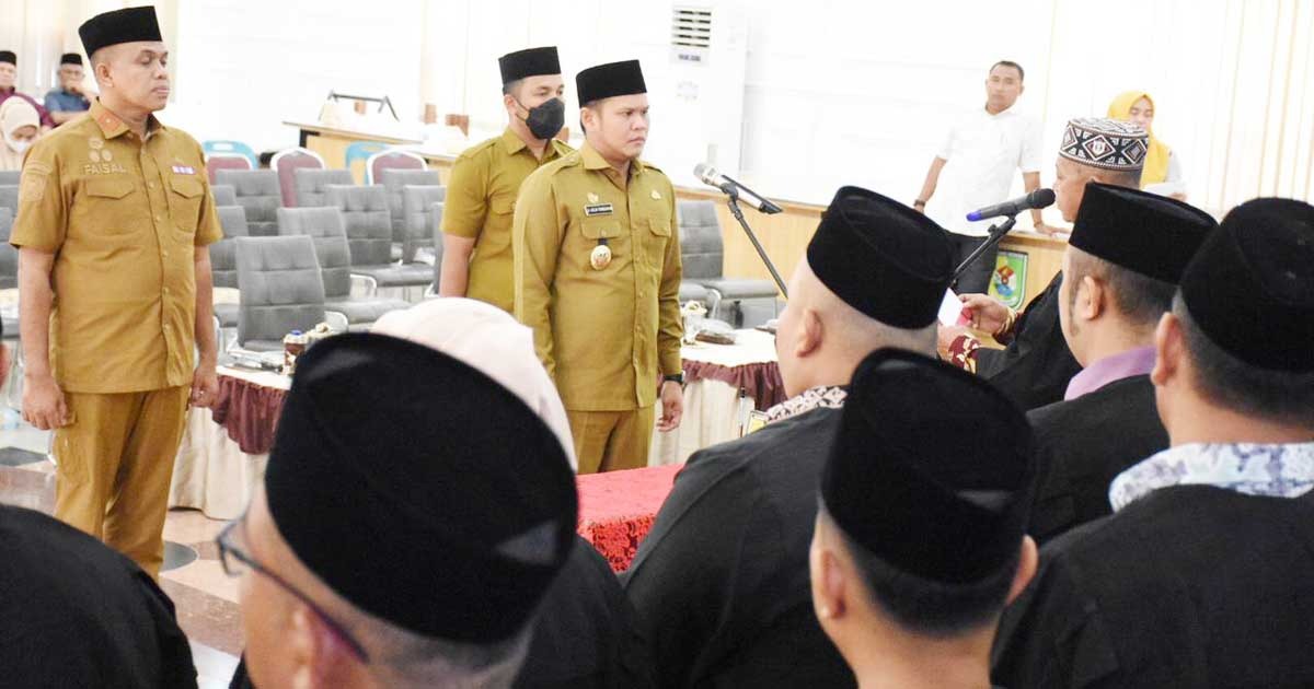 Wabup Sergai Lantik Dewan Hakim MTQH Dan FSQ 2023
