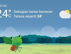 Cuaca Hari Ini, Kamis 23 Februari 2023, Medan Hujan Ringan dari Siang Hingga Malam