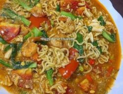 Hmm, Lezatnya Sarapan Pagi dengan Mie nyemek Udang yang Lezat