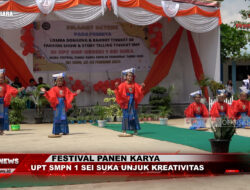 Festival Panen Karya, UPT SMPN 1 Sei Suka Unjuk Kreativitas | Info Bisanews