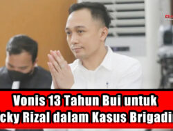Vonis 13 Tahun Bui untuk Ricky Rizal dalam Kasus Brigadir J