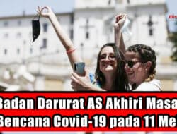 Badan Darurat AS Akhiri Masa Bencana Covid-19 pada 11 Mei