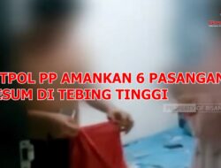 Satpol PP Amankan 6 Pasangan Mesum di Tebingg Tinggi