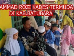Muhammad Rozi Kades Termuda di Kabupaten Batubara