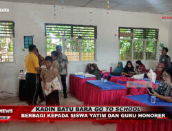 Kadin Batu Bara Go to School Berbagi kepada Siswa-Siswi Yatim dan Guru Honorer | Info Bisanews