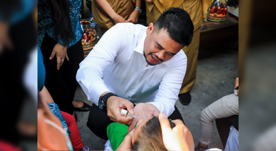 Sub PIN Polio Di Medan : 21 Puskesmas Capai Target 95 Persen
