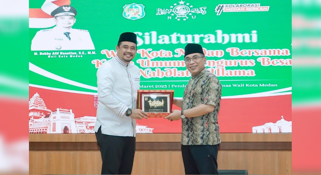 Ketum PBNU Kunjungi Wali Kota Medan Di Rumah Dinasnya