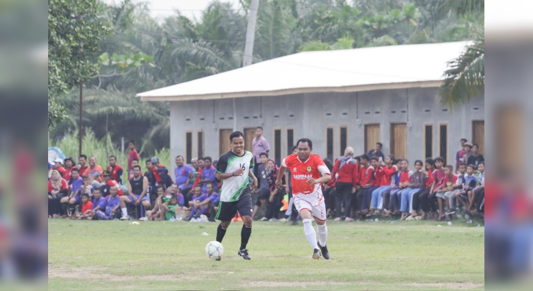 Darma Dan Adlin Berbagi Gol Lawan PGRI Bandar Khalipah