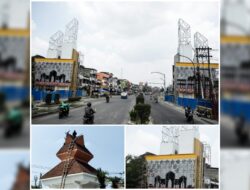 Gapura Batas Kota Selesai Akhir Maret, Bulan Sabit Sudah Jadi Kepala Kerbau