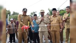 Bupati Sergai Dan Wabup Resmikan Pembangunan Ruas Jalan Paya Lombang - Suka Damai