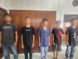 Polisi Amankan 5 Terduga Pelaku Aksi Balap Liar