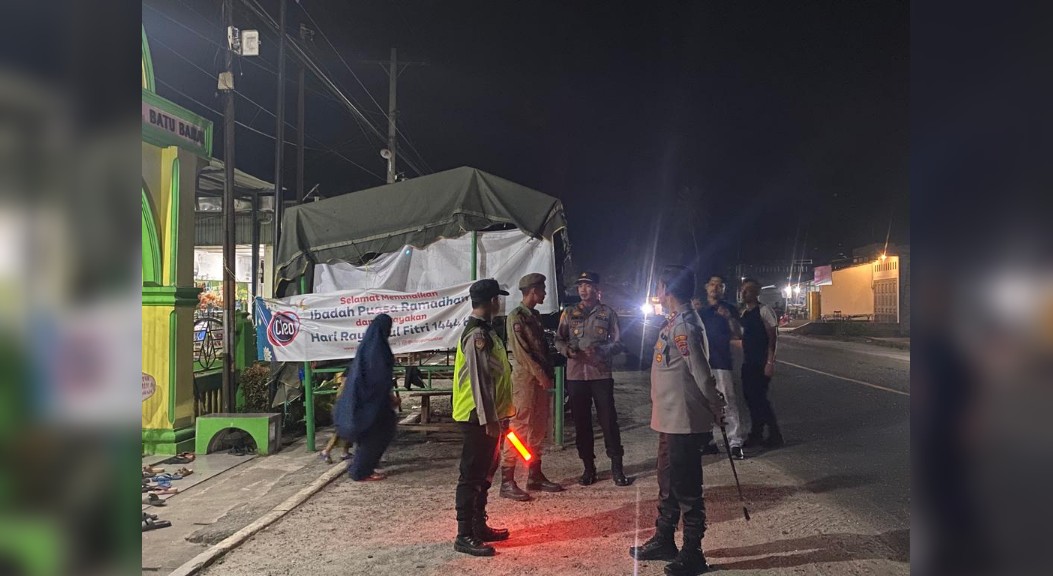 Kapolres Batu Bara Pantau Pengamanan Tarawih