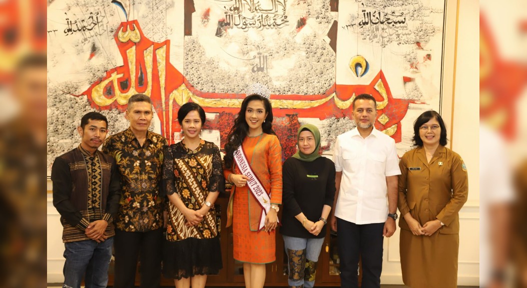 Dukung Tabitha di Ajang Putri Indonesia 2023, Ini Pesan Wagub Musa Rajekshah