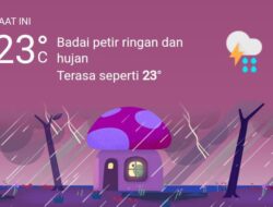 Cuaca Hari Ini, Rabu 1 Maret 2023, Medan Hujan Sore dan Tengah Malam