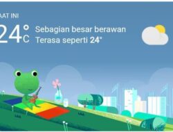 Cuaca Hari Ini, Kamis 2 Maret 2023, Medan Hujan Sore Hingga Tengah Malam